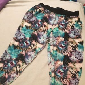 Floral Joggers